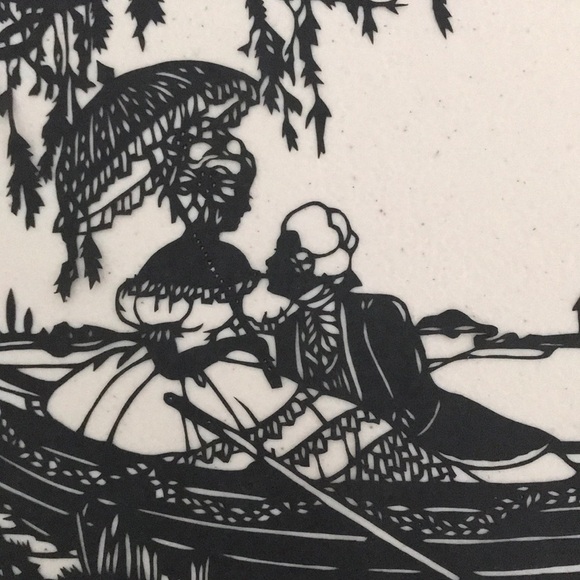 🔥ON SALE🔥Romance Couple 💖 Handmade PaperCut Silhouette Scherenschnitte - Picture 2 of 6